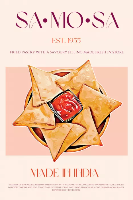 Khokhar, Nazma: Indische frittierte Samosas