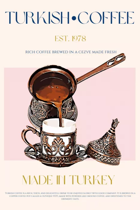 Khokhar, Nazma: Türkischer Kaffee-Druck