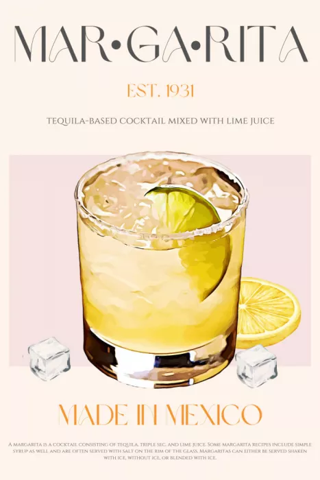 Khokhar, Nazma: Margarita-Cocktail-Druck