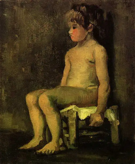Gogh, Vincent van: Studie portrétu dítěte