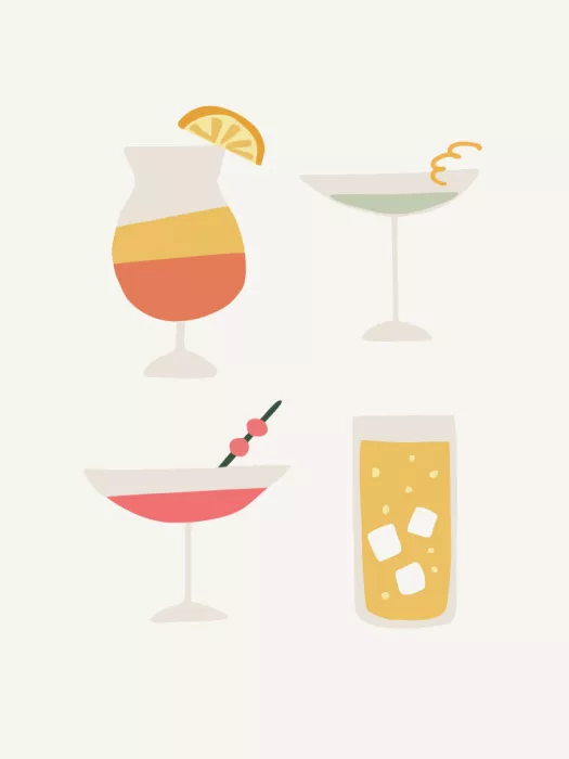Treechild: Cocktail-Quartett