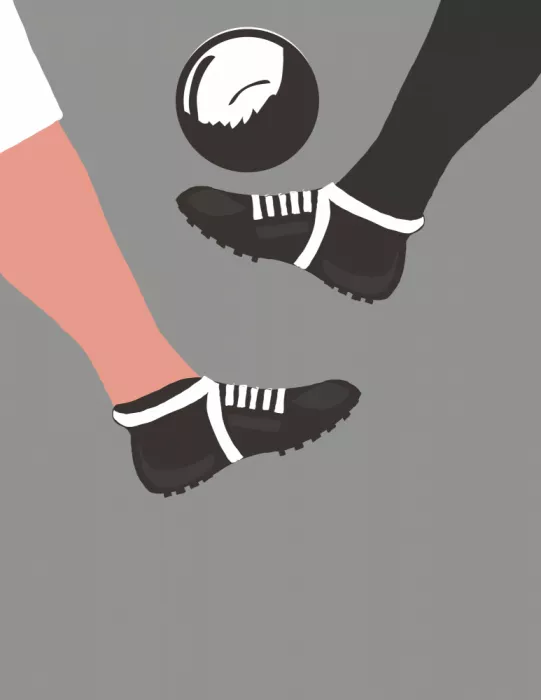 Nicholas: Joueurs de football vintage