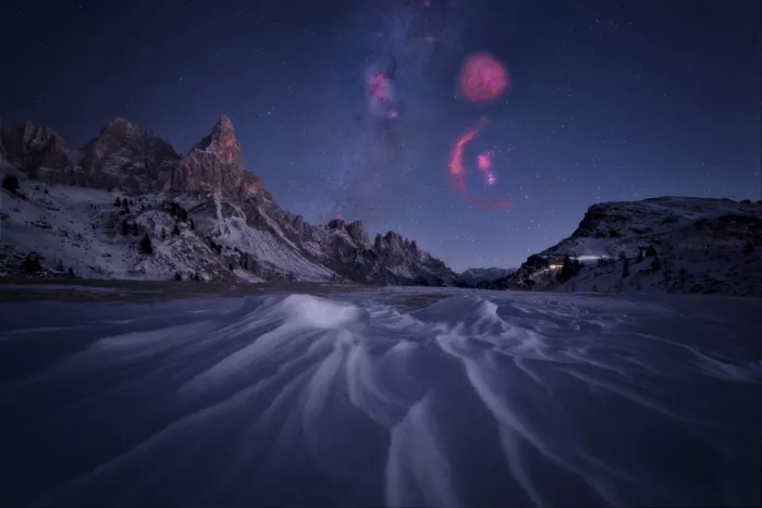 Morávek, Martin: Cielo notturno nelle Dolomiti