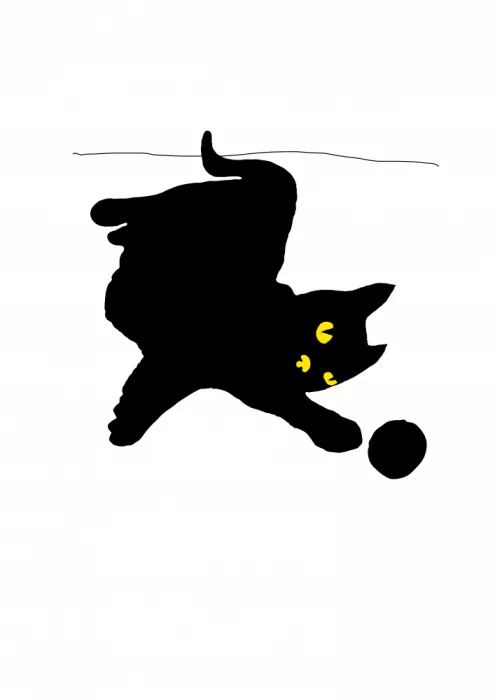 Nicholas: Gatto che gioca