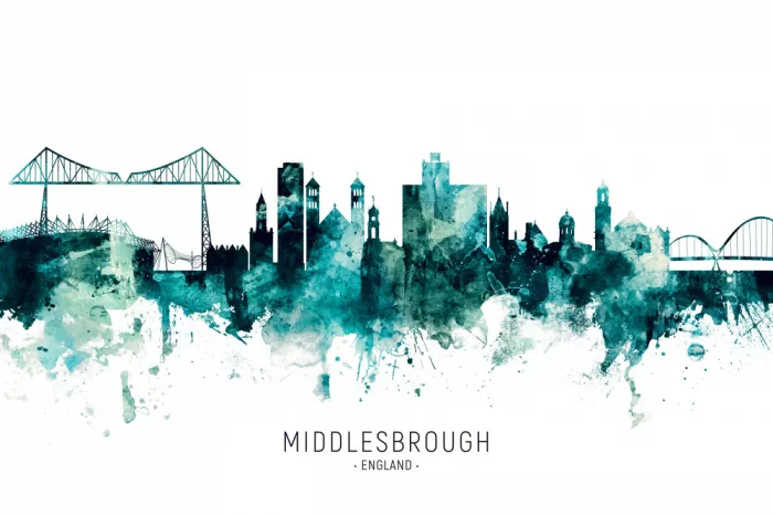 Tompsett, Michael: Middlesbrough Skyline