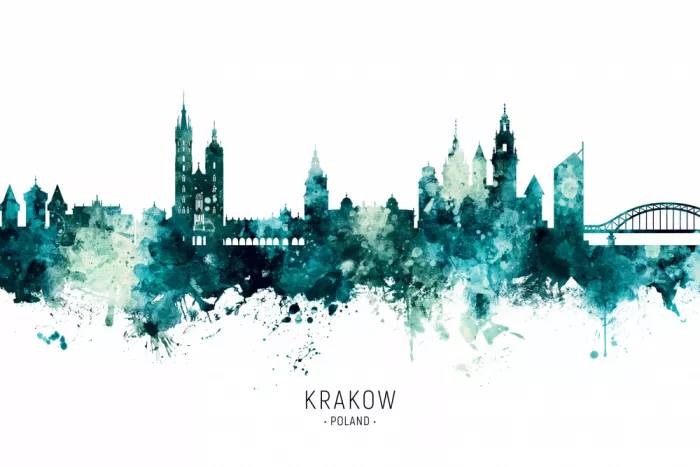 Tompsett, Michael: Skyline de Cracovia
