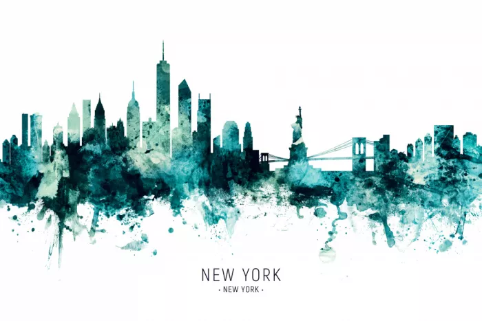Tompsett, Michael: Skyline di New York
