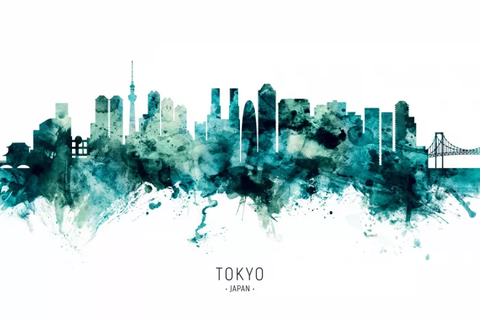 Tompsett, Michael: Horizonte de Tokio Japón