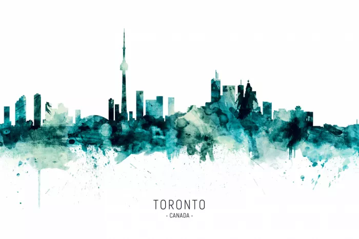 Tompsett, Michael: Skyline de Toronto, Canada