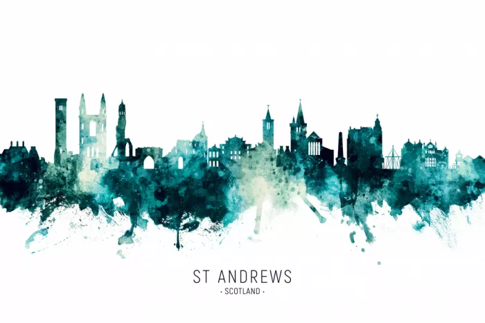Tompsett, Michael: Skyline di St Andrews Scozia
