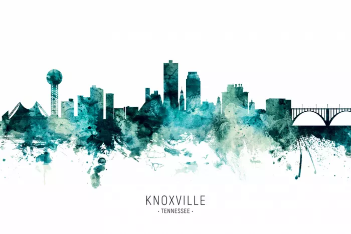 Tompsett, Michael: Skyline di Knoxville Tennessee