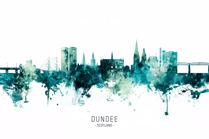 Tompsett, Michael: Skyline di Dundee, Scozia