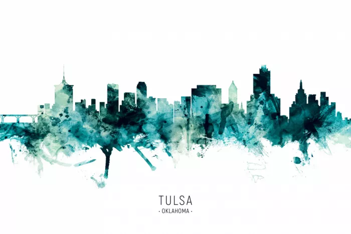 Tompsett, Michael: Skyline di Tulsa, Oklahoma