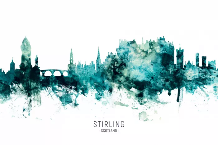 Tompsett, Michael: Horizonte de Stirling Escocia
