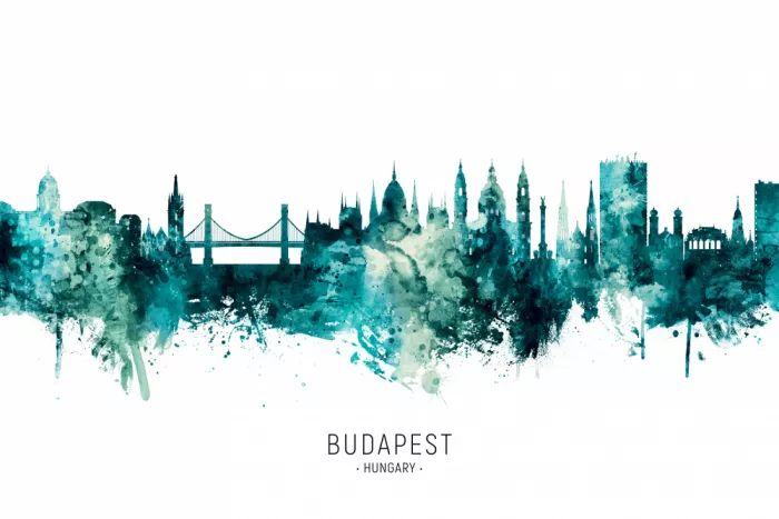 Tompsett, Michael: Skyline de Budapest, Hungría