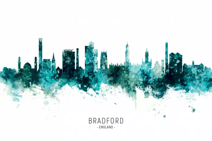 Tompsett, Michael: Panorama Bradfordu, Anglie