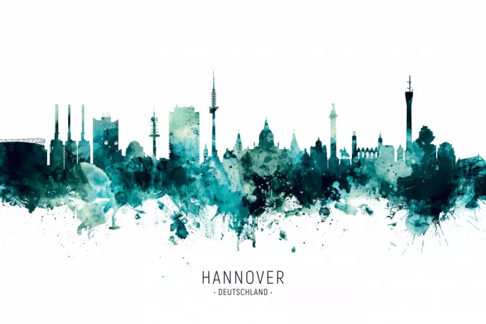 Tompsett, Michael: Hannover Alemania Skyline