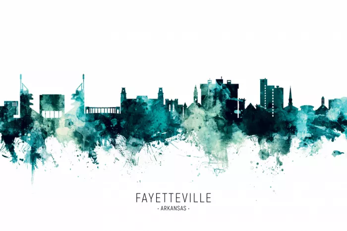 Tompsett, Michael: Horizonte de Fayetteville Arkansas