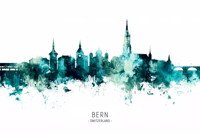 Tompsett, Michael: Skyline de Berna Suiza