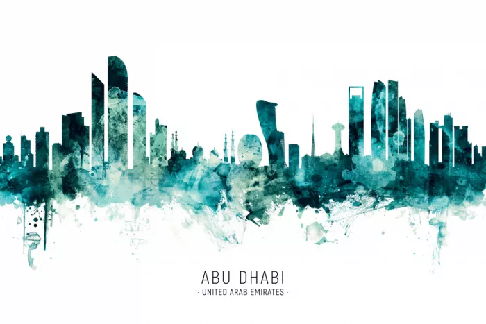 Tompsett, Michael: Skyline de Abu Dhabi