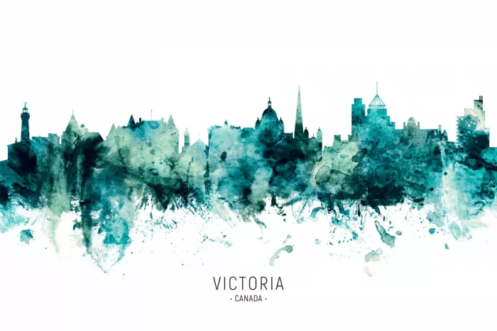 Tompsett, Michael: Skyline di Victoria Canada