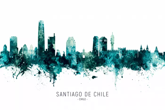 Tompsett, Michael: Horizonte de Santiago de Chile