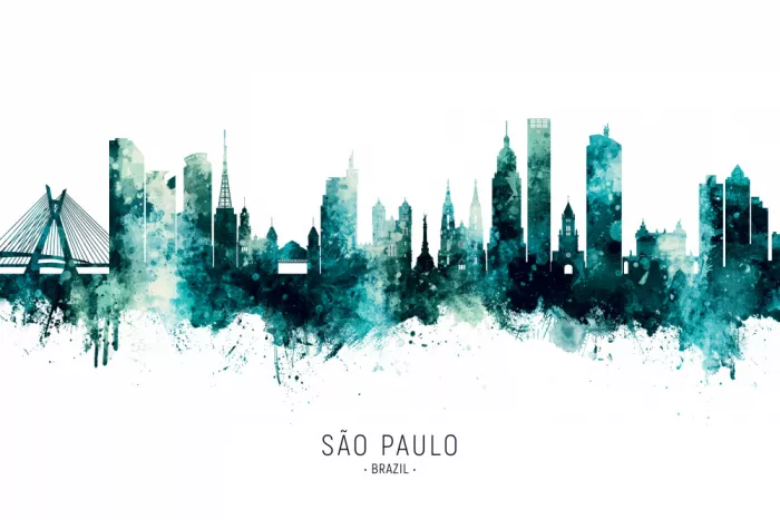 Tompsett, Michael: Skyline di São Paulo, Brasile