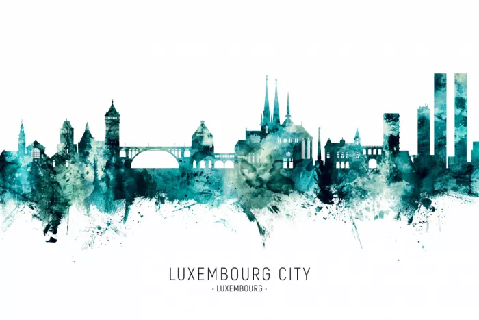 Tompsett, Michael: Skyline della Città di Lussemburgo