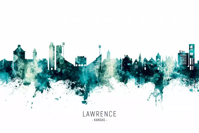 Tompsett, Michael: Skyline di Lawrence Kansas