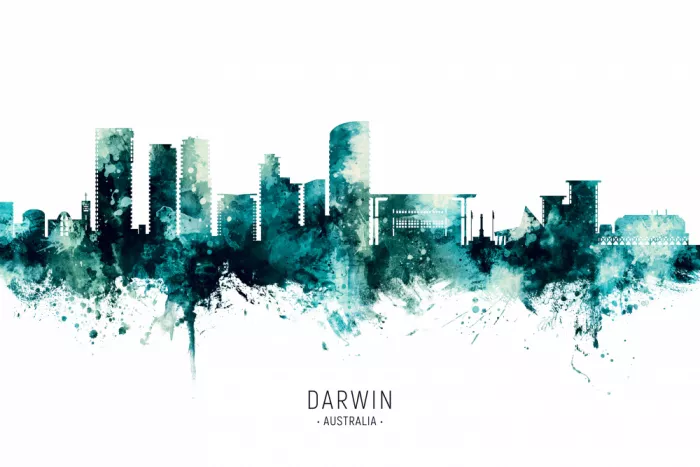 Tompsett, Michael: Darwin Australia Skyline