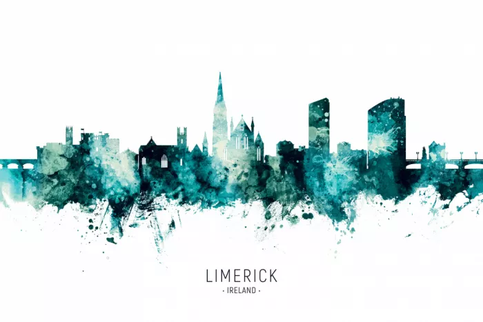 Tompsett, Michael: Panorama Limericku Irsko