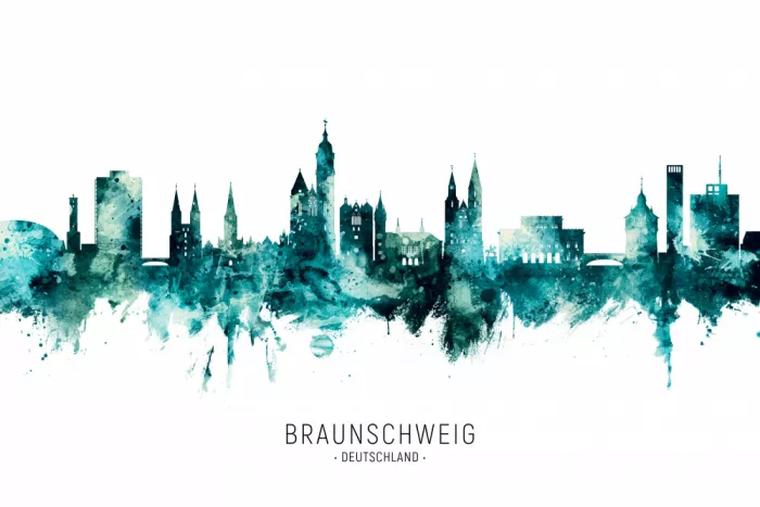 Tompsett, Michael: Braunschweig Germania Skyline