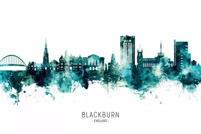 Tompsett, Michael: Skyline di Blackburn Inghilterra