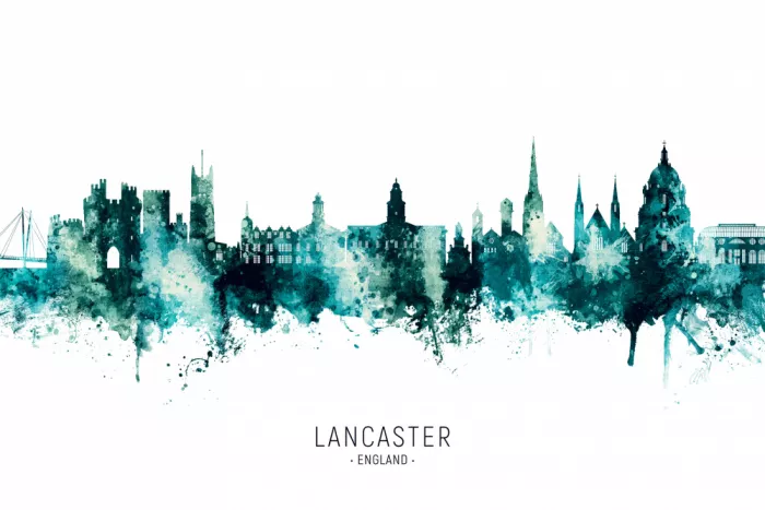 Tompsett, Michael: Skyline de Lancaster, Inglaterra