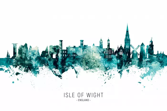 Tompsett, Michael: Isle of Wight England Skyline