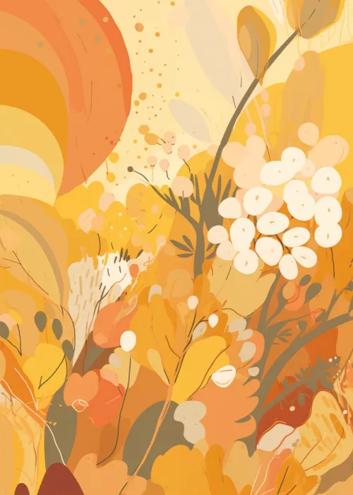 Magnusson, Andreas: Abstract Buttery Yellow No 1