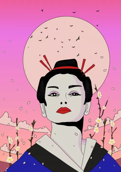 Nicholas: Japanische Geisha
