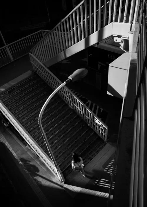 Hata, Satoshi: Pasarela peatonal