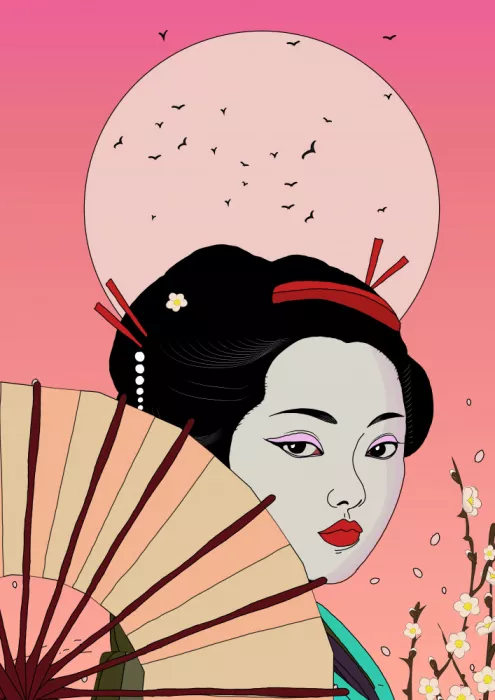 Nicholas: Japanese Geisha Girl