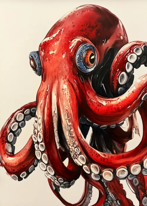 Jaszke, Justyna: Pulpo rojo vida marina