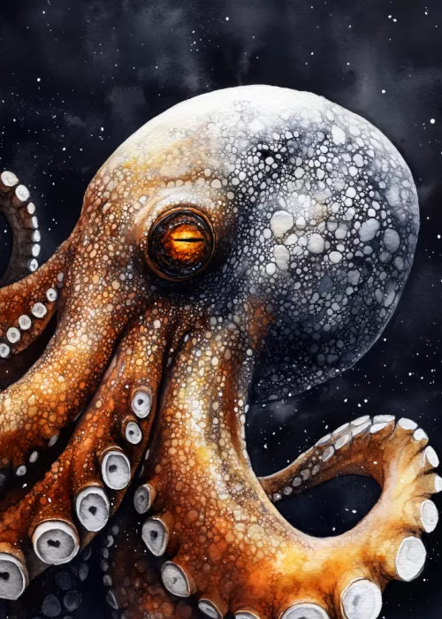Jaszke, Justyna: Very big Octopus sea life