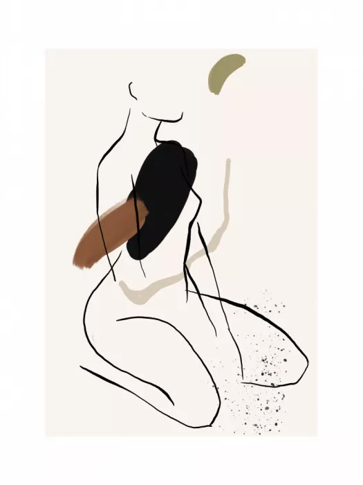 Treechild: Abstrakte Pose Flow