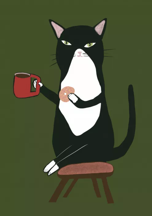 Bursic, Sharyn: Kaffee-Katze