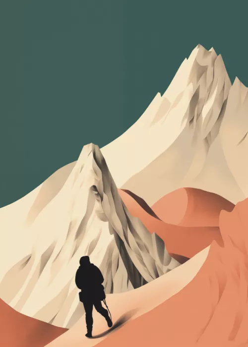 Magnusson, Andreas: The Mountain Climber No 2