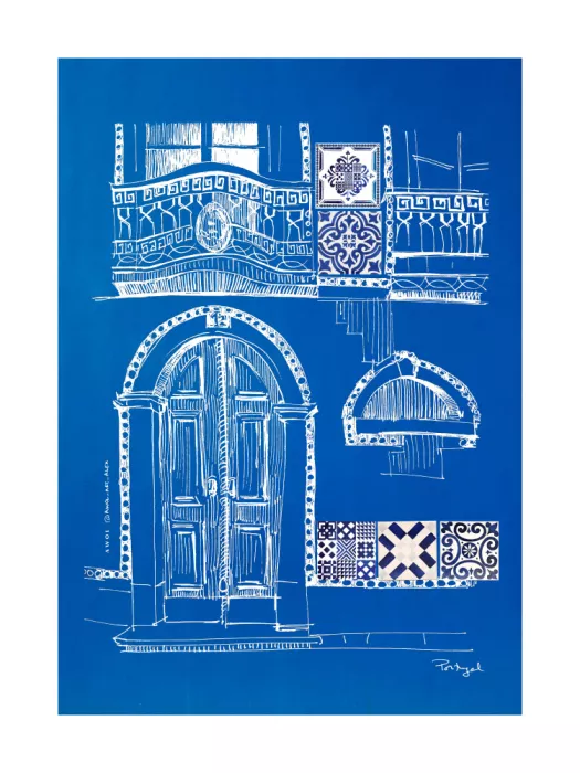 Alex, Art Awol: Portugalský dům s azulejos
