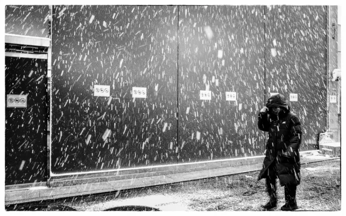 Kim, Parole: Heavy snowfall