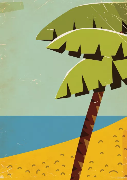 Nicholas: Manifesto di viaggio vintage