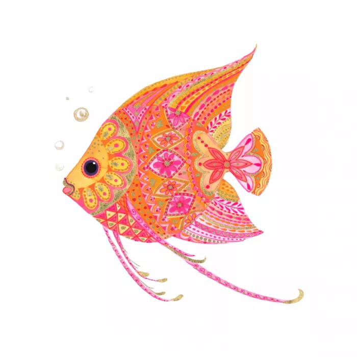 Brent, Isabelle: Pesce angelo decorato