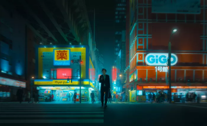 R., Rodriguez Ricardo: Crossing from Akihabara 1