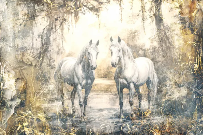 Kulik, Rafal: Cheval Vintage Art Wallart 11